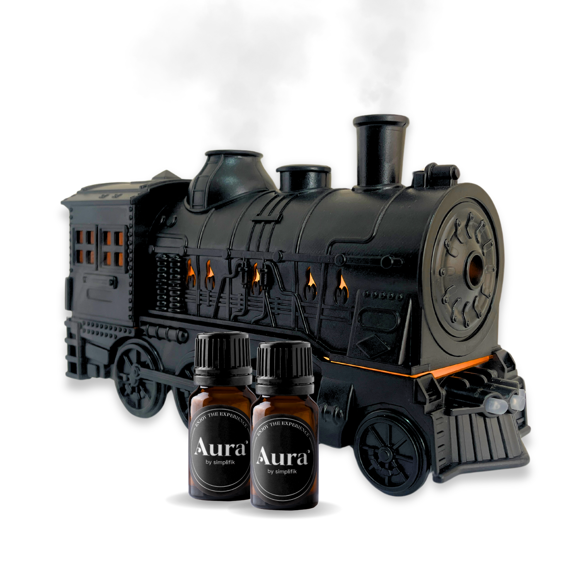 Tren Humificador De Aroma Con Luz Led - Expreso Aura