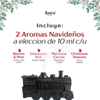 Tren Humificador De Aroma Con Luz Led - Expreso Aura