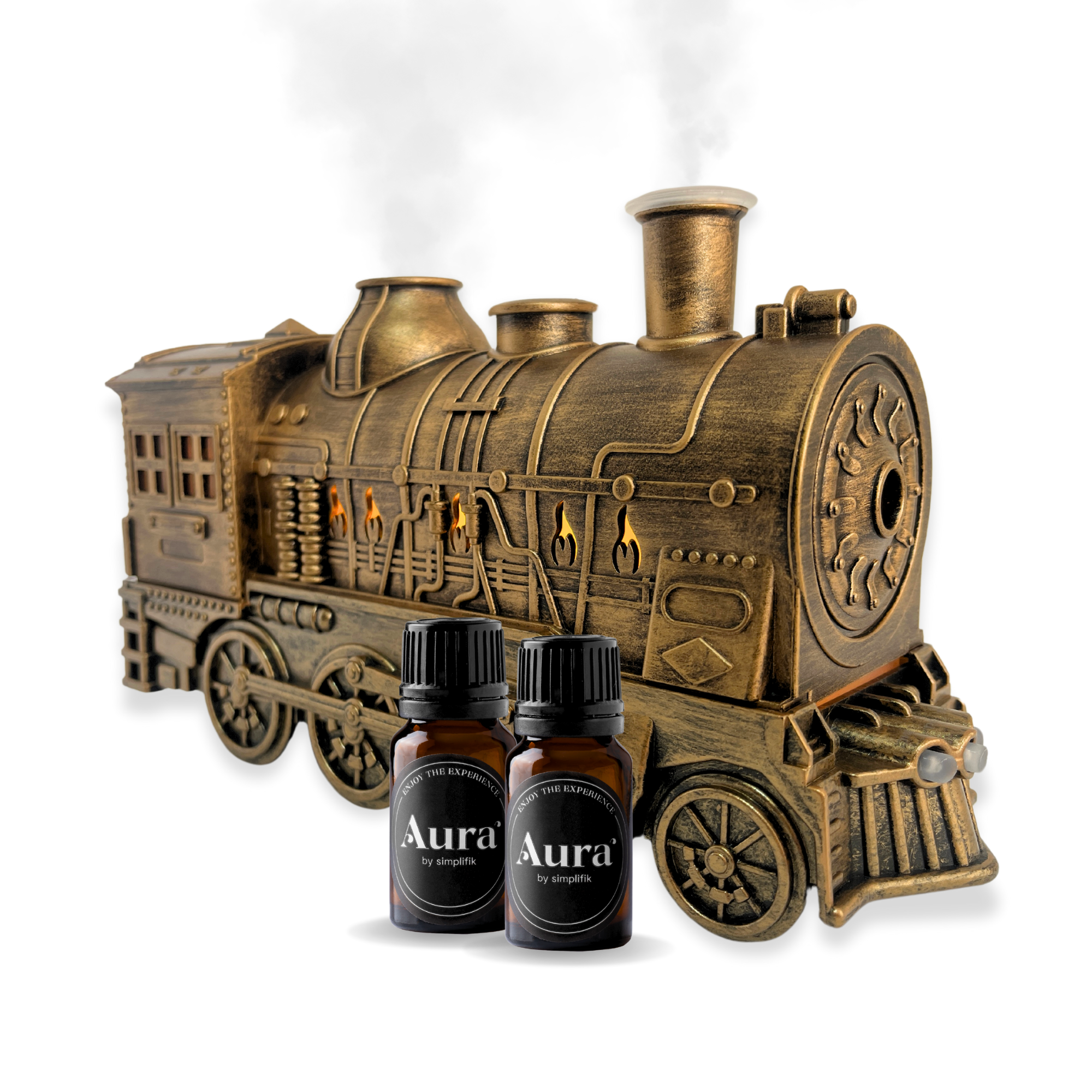Tren Humificador De Aroma Con Luz Led - Expreso Aura