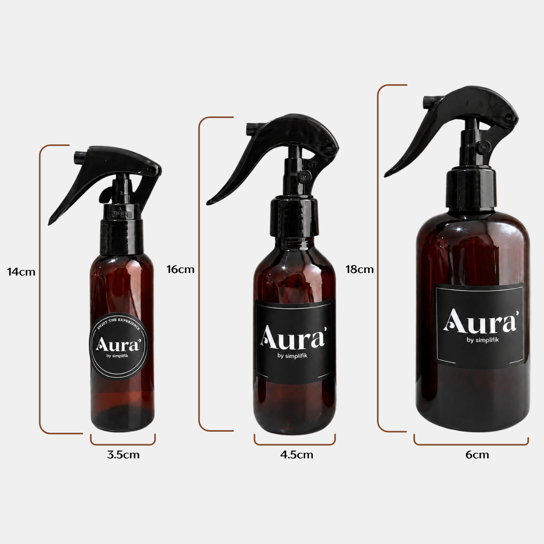 Pack Aromatizante Spray Room Essentials Aura´ | Bolsillo + Auto + Hogar