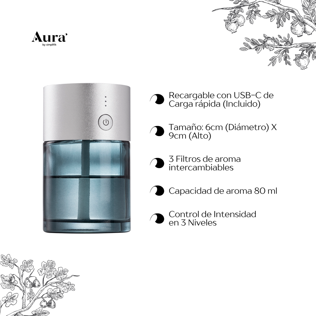 Pack Aromático (Orbit + Aroma + Spray Room)