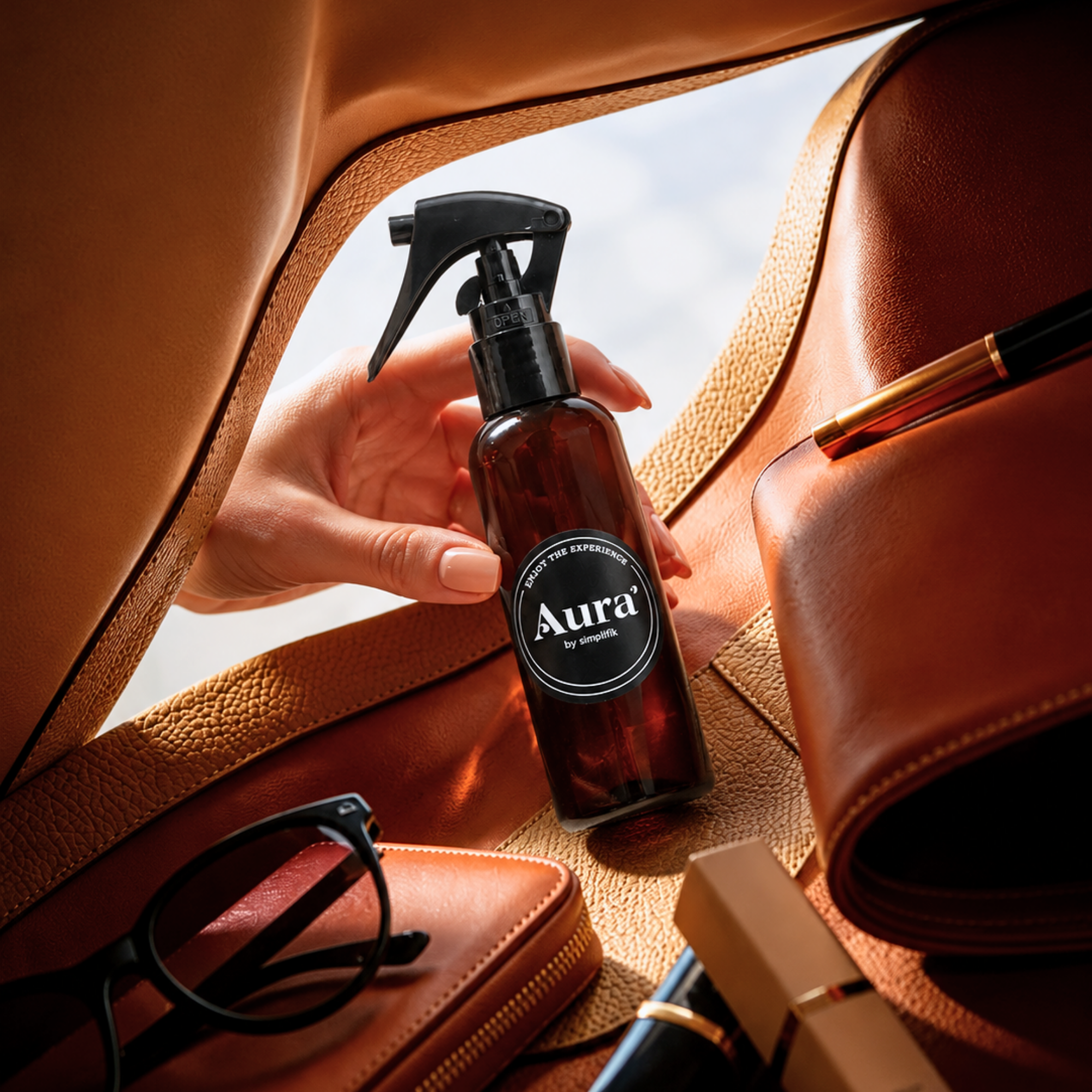 Pack Aromatizante Spray Room Essentials Aura´ | Bolsillo + Auto + Hogar