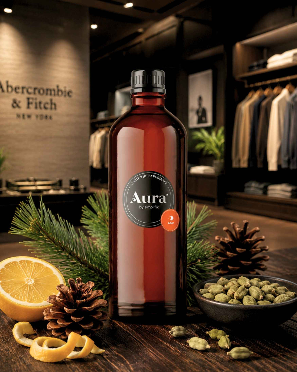 Aroma para Difusor Tipo Fierce Abercrombie Aura by Simplifik
