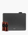 Difusor profesional Aurora Aura by Simplifik para aromatización de espacios con control desde app móvil black y aroma