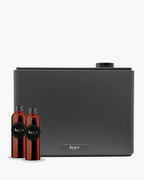 Difusor profesional Aurora Aura by Simplifik para aromatización de espacios con control desde app móvil black y aroma