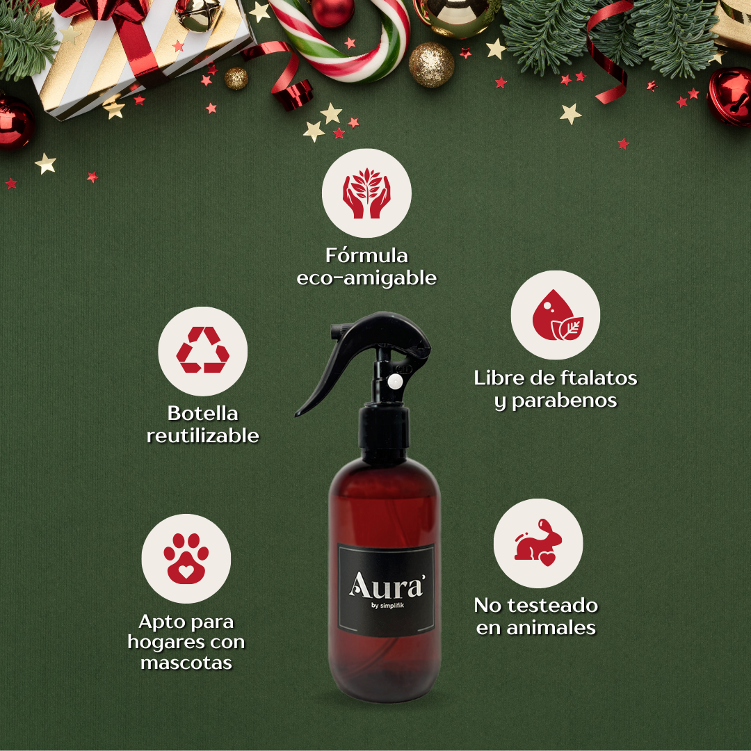 Spray Room Navideño Manzana Canela