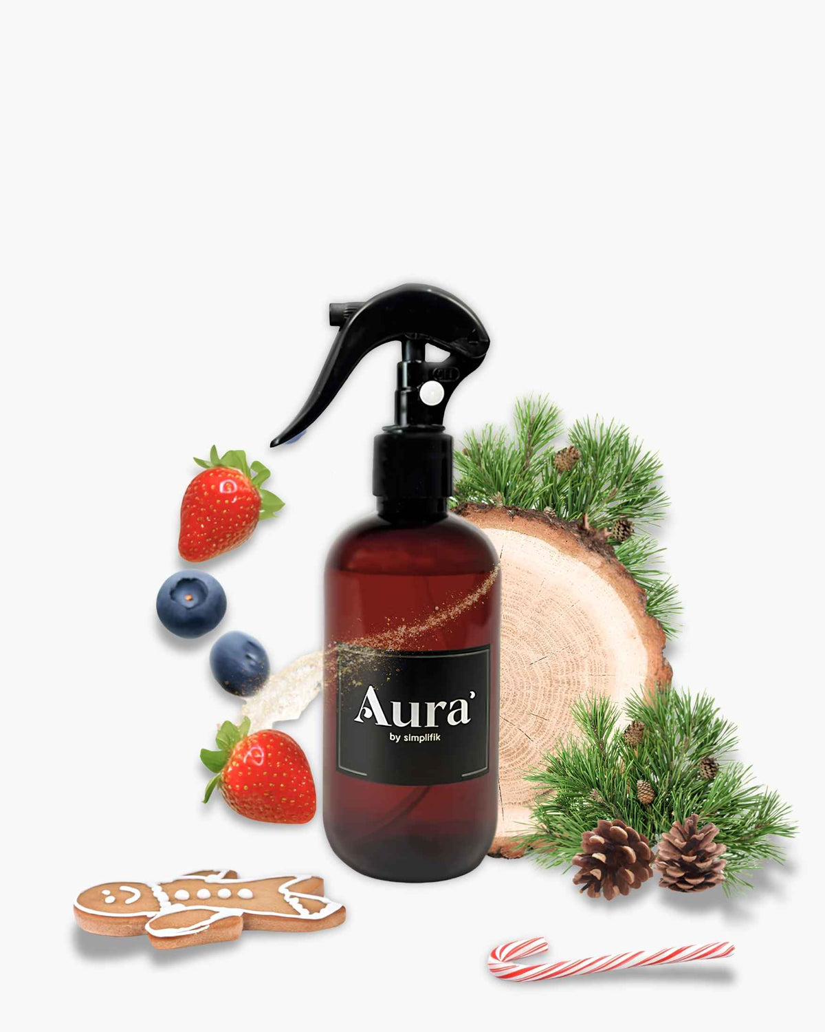 Aromatizante Spray Room Berries & Pine Aura by Simplifik
