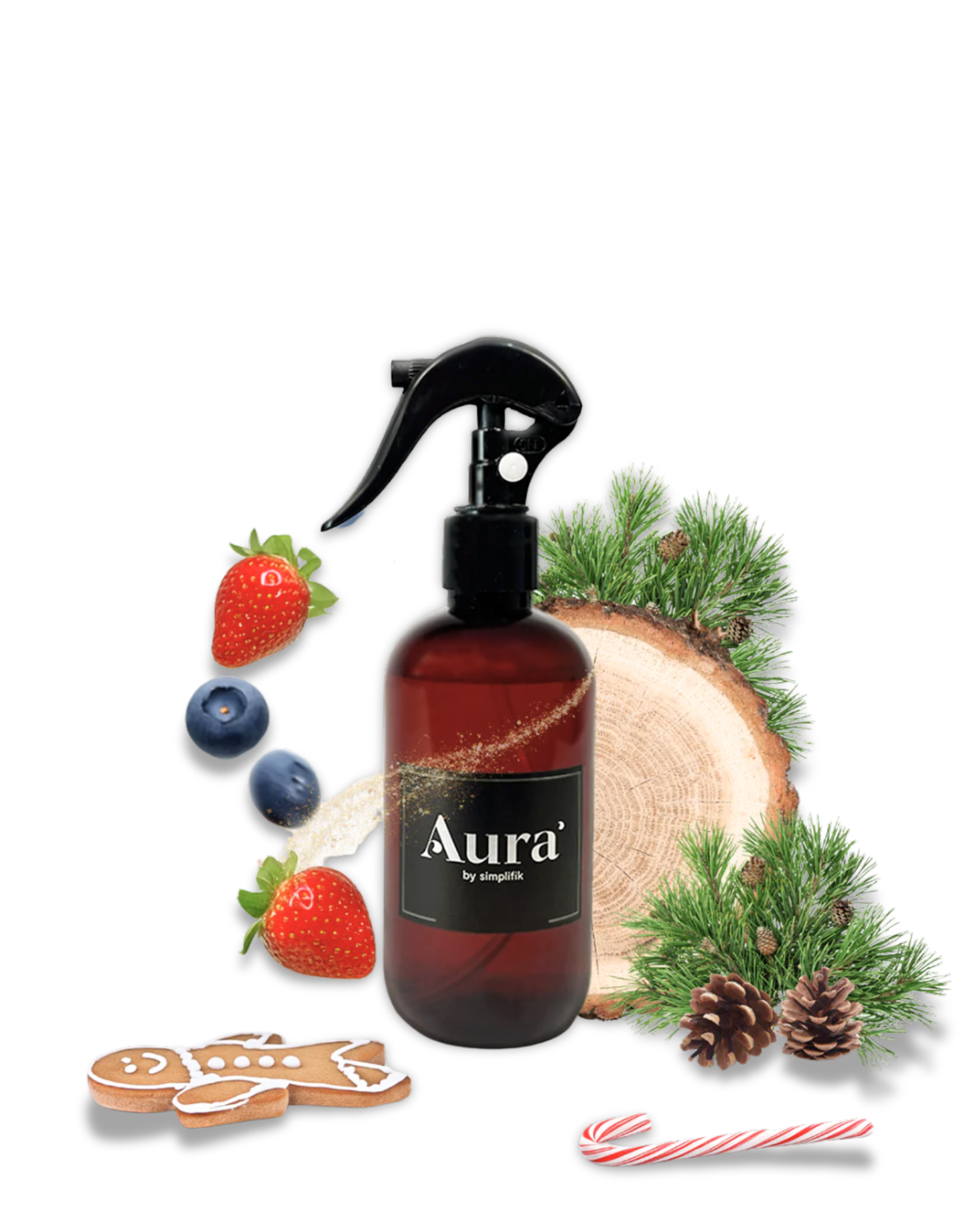 Spray Room Navideño Berries & Pine