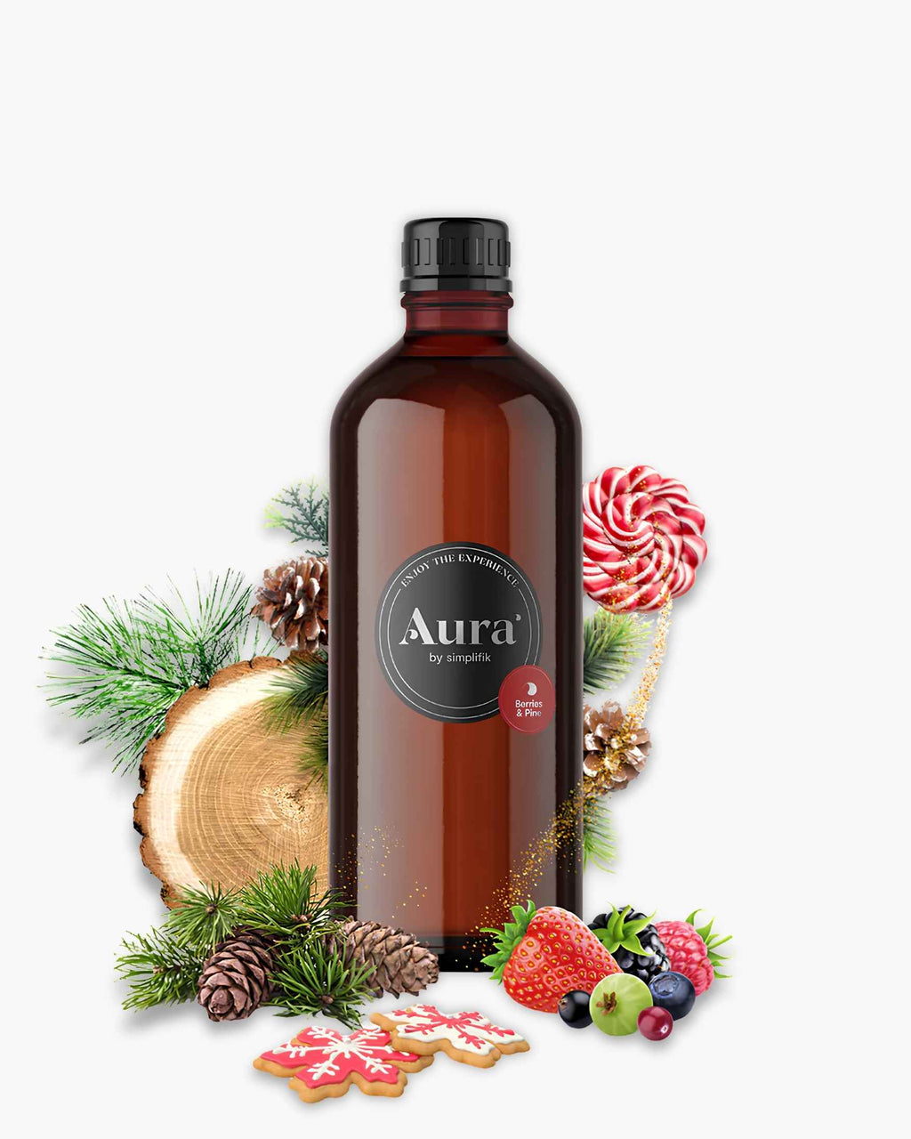 Aroma para Difusor Berries & Pine Aura by Simplifik
