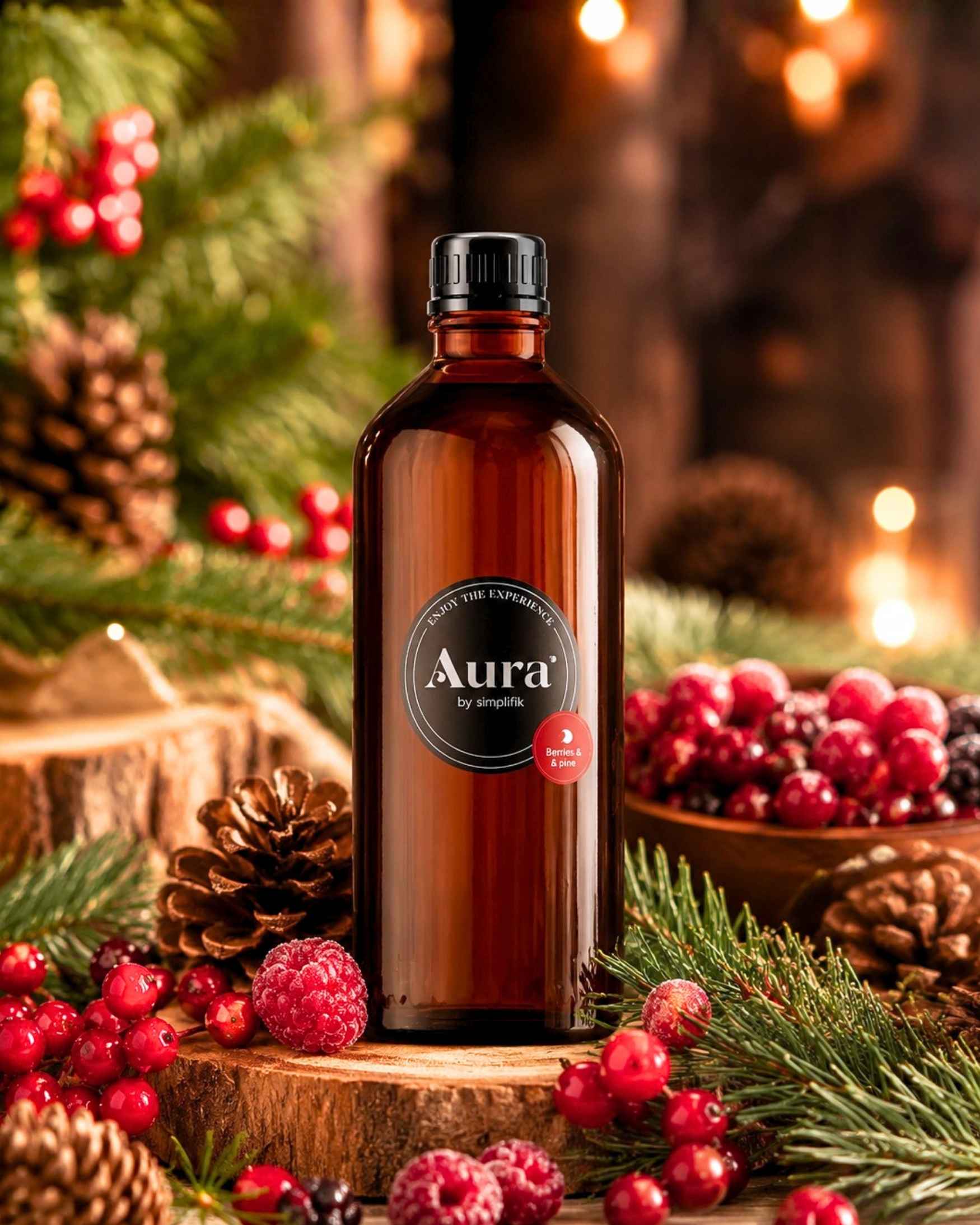 Aroma para Difusor Berries & Pine Aura by Simplifik
