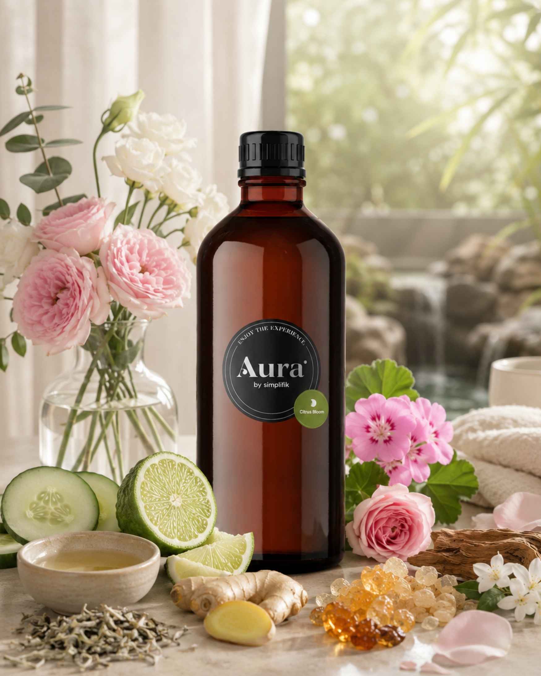 Aroma para Difusor Citrus Bloom Aura by Simplifik
