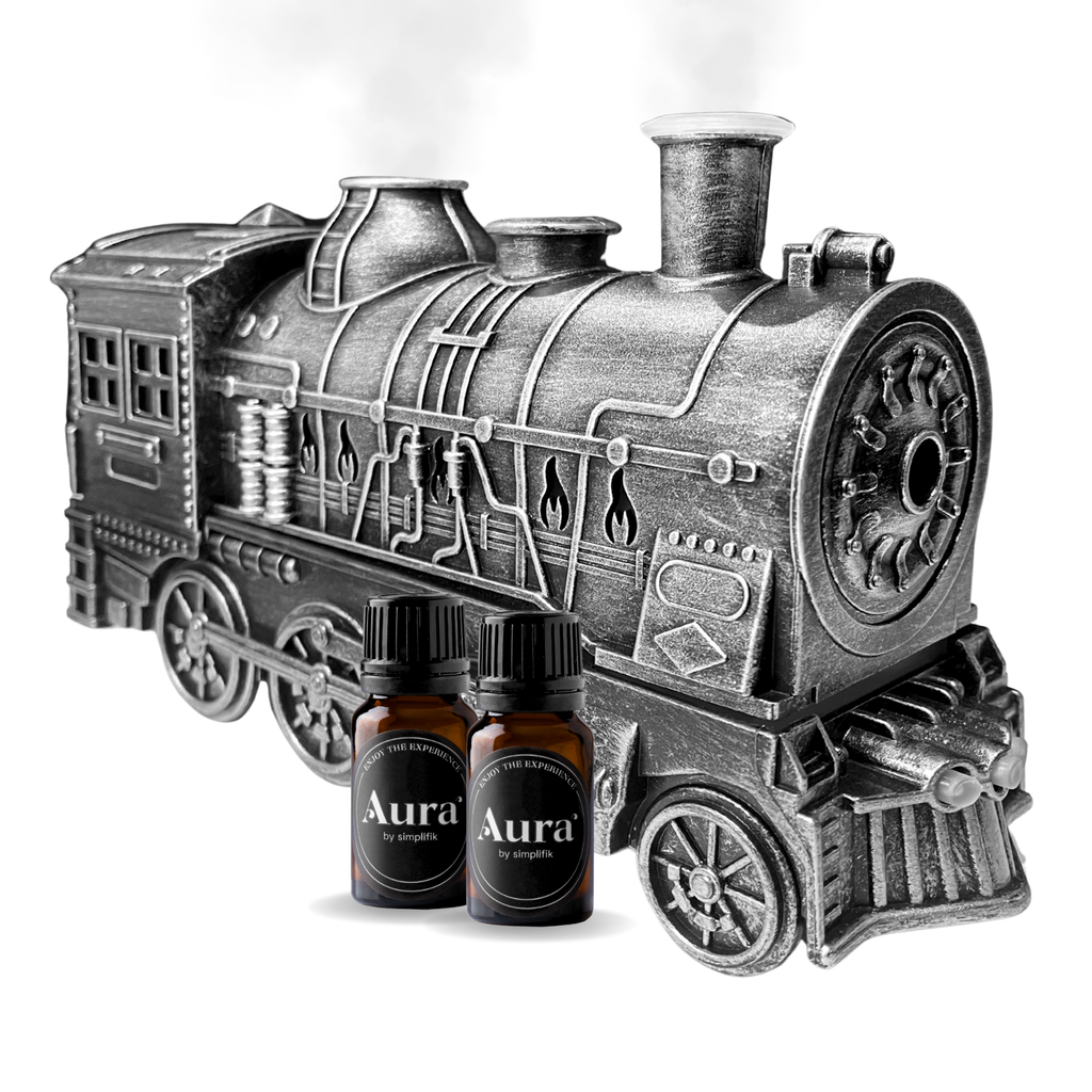 Tren Humificador De Aroma Con Luz Led - Expreso Aura
