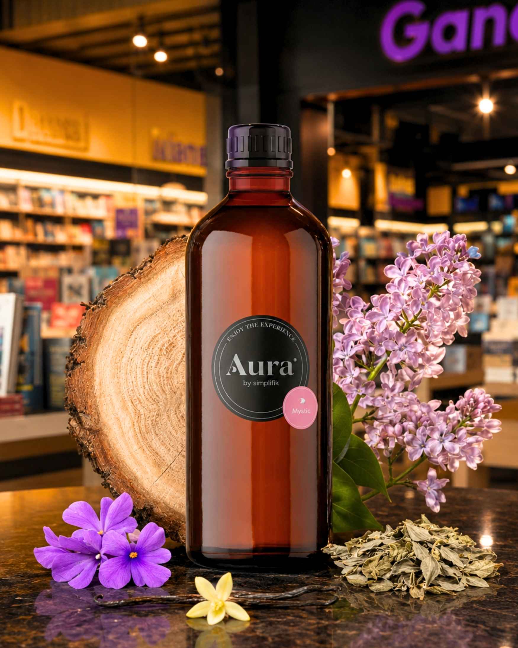 Aroma para Difusor Tipo Librerías Gandhi Aura by Simplifik
