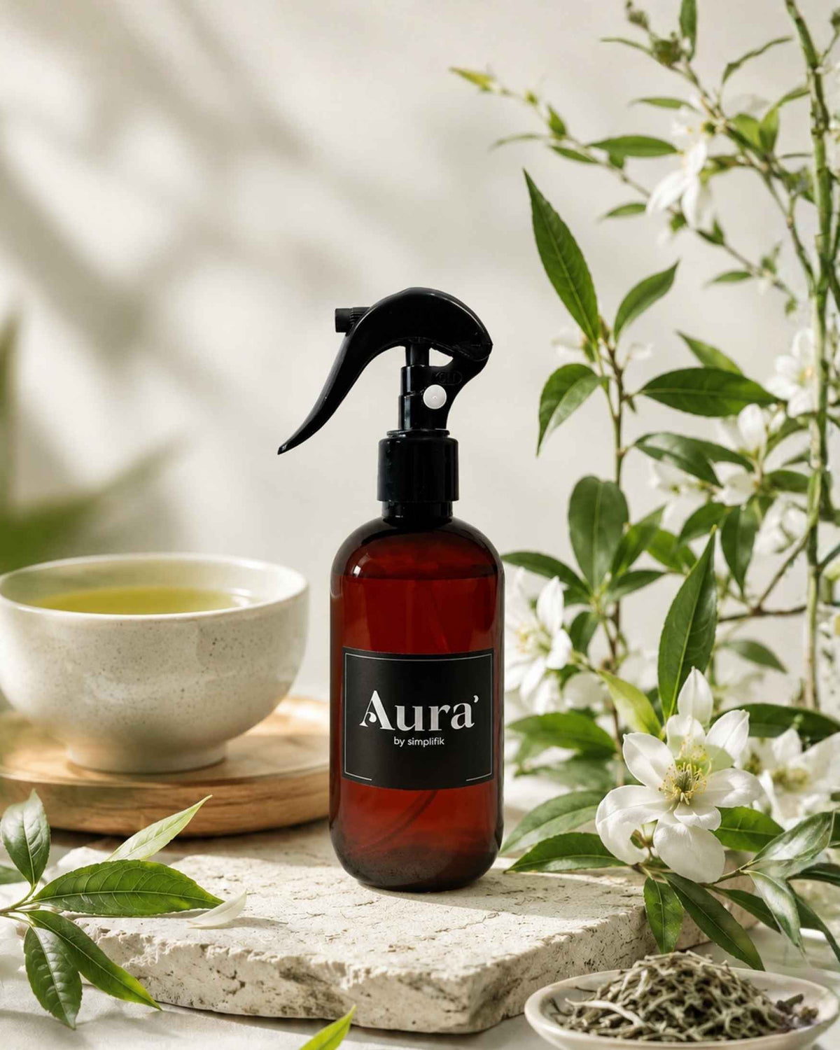 Aromatizante Spray Room Green White Aura by Simplifik
