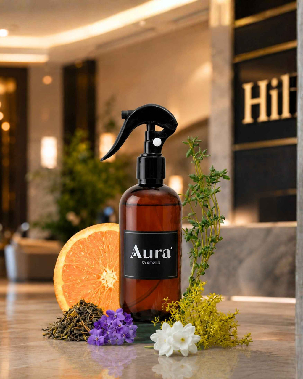 Aromatizante Spray Room White Tea | Tipo Hotel Hilton
