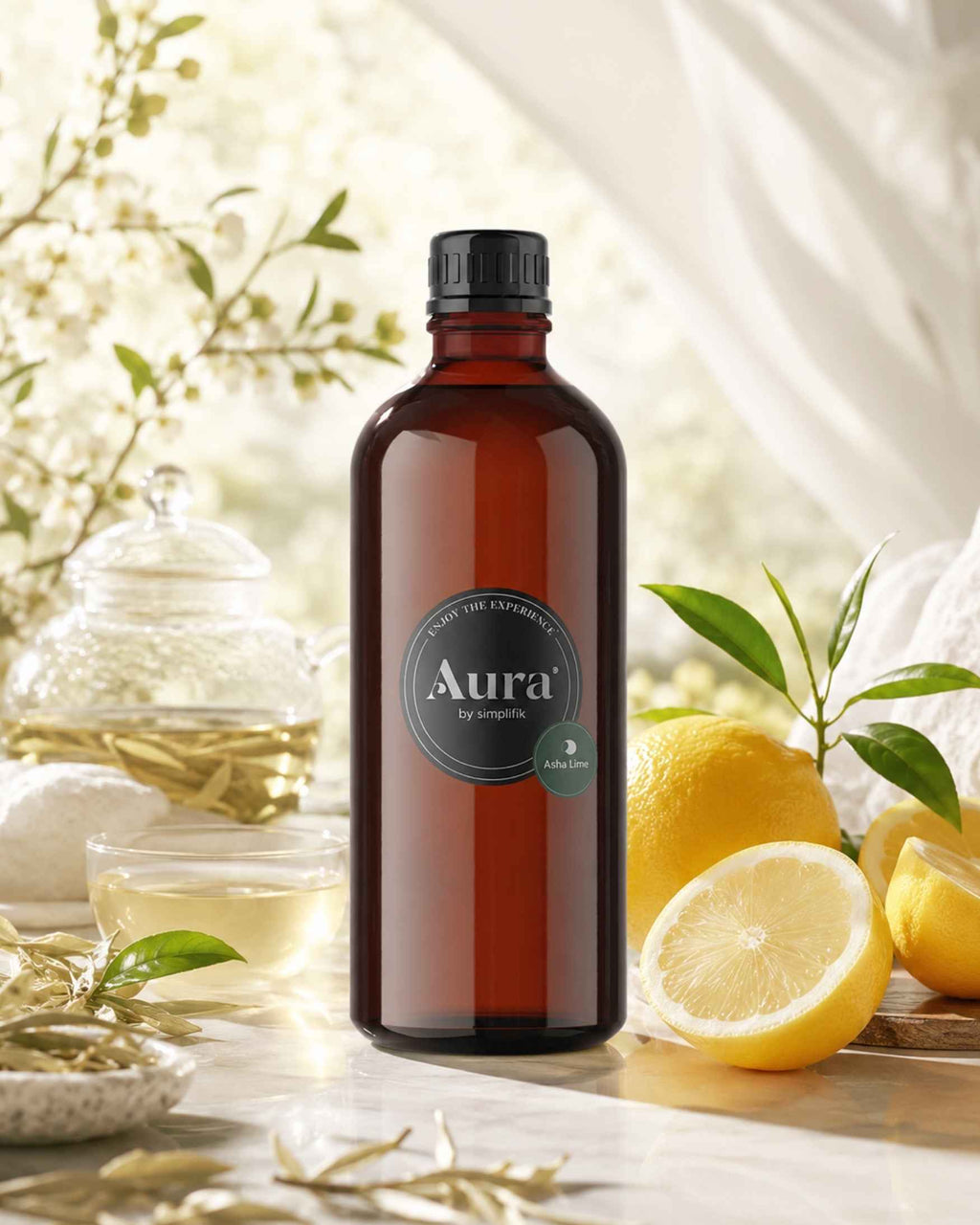 Aroma para Difusor Asha Lime Aura by Simplifik

