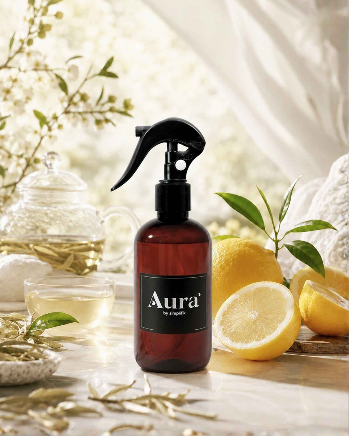 Aromatizante Spray Room Asha Lime Aura by Simplifik
