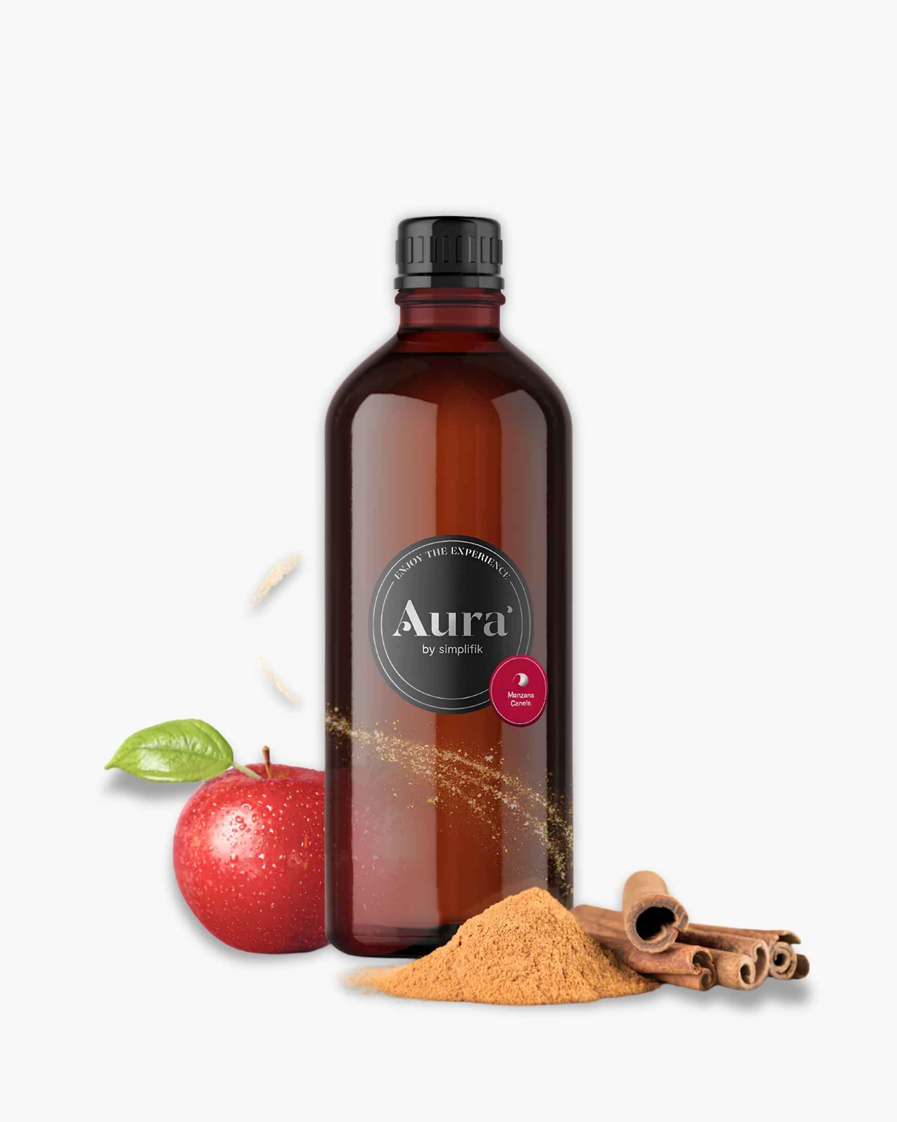 Aroma para Difusor Manzana Canela Aura by Simplifik
