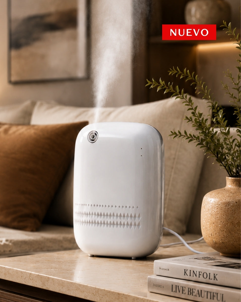 Difusor profesional Polar Aura by Simplifik para aromatización de espacios con control desde app móvil