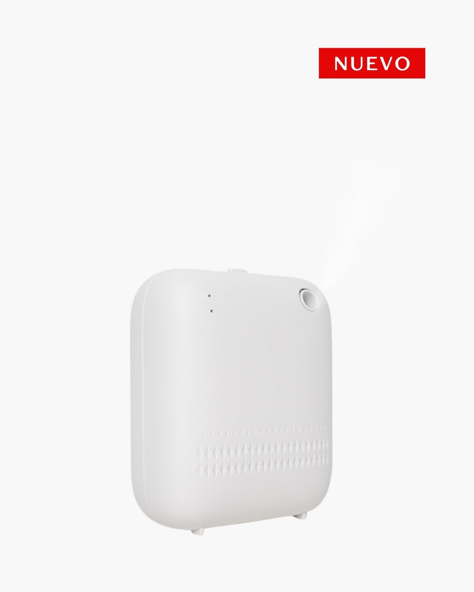 Difusor profesional Sirius Aura by Simplifik para aromatización de ambientes con control desde app móvil white