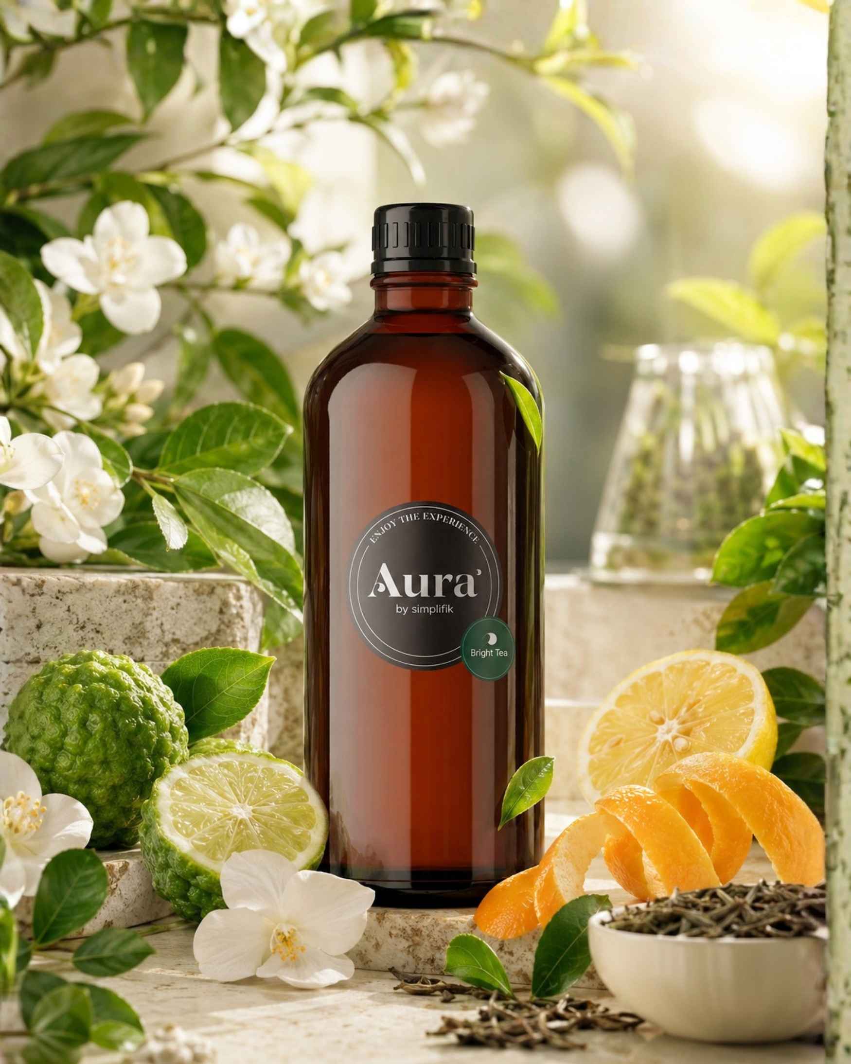 Aroma para Difusor Bright Tea Aura by Simplifik
